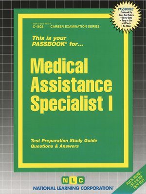 cover image of Medical Assistance Specialist I